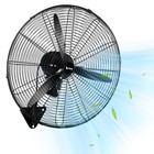 Zokop 2pcs 30   Industrial Wall Mount Fan Metal 4 Speed Ventilation Shop Fan