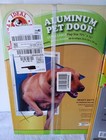 Extra Large Deluxe Aluminum Frame Pet Door Magnetic Flap Dog Cat 10 5 In X 15