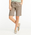 Nwt Llbean Women s Stretch Ripstop Pull-on Shorts
