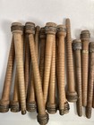 Wood Spools Bobbins Wooden Industrial 3 -10  Vintage Quills Mix Lot-30 