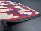 Wool Rug Wall Hanging Handwoven Southwestern Geometric 24 5 X 18 Vintage