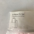 Nib Gap Girl s Organic Cotton 2 Piece Pajama Set Pink Heather Orig  39 95 Sz10