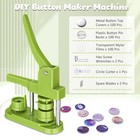 1 1 4  32mm Button Maker Machine Installation-free Diy Pin Badge Punch Press Kit