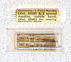 Unused Lot Of 2 Vtg Singer Sewing Machine Needle Kits  Twins  2028 Singles  2045