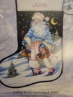 New  Father Frost Stocking  candamar  needlepoint Kit   19    14 Mesh