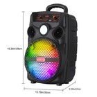 1100w Portable Bluetooth Speaker Sub Woofer Heavy Bass Sound Party System W  Mic