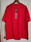 Vtg 2007 Bob Marley Freedom Fighter T-shirt Xl Zion Rootswear Double Sided Red