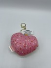 Dunkin Donuts Plush Strawberry Heart With Sprinkles Key Chain  New Valentines