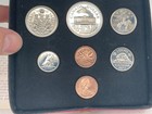 1973 Canada 7 Coin Set In Case