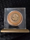 Vintage Taylor Ambassador Barometer Art Deco Glass Cube Weather Station 1940s