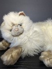 Vtg Russ Berrie Yomiko Realistic Himalayan Cat Kitten Green Eyes Korea 