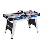 54  Air Hockey Table Set  Overhead Electronic Scorer  2 Pushers  2 Pucks  By Md 