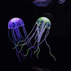 Glowing Jellyfish Decoration Artificial Floating Jellyfish For Aquarium Fish