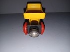 Brio Wooden Railway Train Yellow Magnetic Cargo Car 
