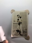 Vtg 1950s Photograph Handsome Young Man Shadow Boxer Boxing Gloves 