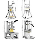 Vevor Commercial Vegetable Cutter Chopper 1 2 1 4 3 8inch Fruit Vegetable Dicer