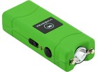 Vipertek Stun Gun Micro Mini Green Vts-881 390 Bv Rechargeable Led Flashlight
