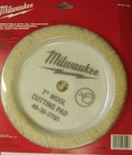 Milwaukee 49-36-2785 7  Cutting Wool Pad For 2738-20 Polisher  single Pack 