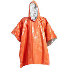 Elk Mylar Emergency Ponchos Reversible Thermal Raincoat - Survival Gear  4 Pack 