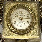 Condor Vintage Pendant Watch Gold Tone 17 Jewel Hand Wind W  36    Necklace Chain