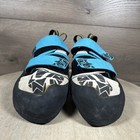 La Sportiva Otaki Rock Climbing Shoes Blue Flame Made In Italy Mens Size Us 8
