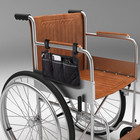 Wheelchair Side Bag Armrest Storage Pouch With Cup Holder  Hanging Organizer