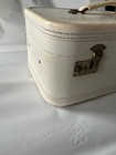 Vintage White Product Of Warren Train Case