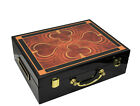 Mrc Poker 500pcs Laurel Crown Ceramic Poker Chips Set High Gloss Wood Case