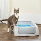 Automatic Self-cleaning Cat Litter Box Odor Control Leak Protection Crystal Tray