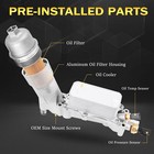 Full Aluminum Oil Filter Housing Fit For 2017-2018 Dodge Jeep Chrysler Ram 3 6l