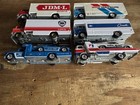 Hot Wheels Lot Of 6 Loose Team Transport Haulers   Cars Bre Jdm-l Used Free Ship
