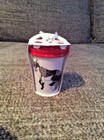 Starbucks Coffee 2017 Fox Travel Mug Cup Christmas Tree Ornament New