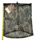 Drake Ol Tom Ot0028 Men s Turkey Mesh Stretch Greenleaf Camo Half Mask Gaiter