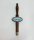 Vintage Genesee Wooden Pub Style 12 3 4  Beer Tap Handle Man Cave Game Room Bar