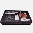 6x Whiskey Whisky Stones Bullet Stainless Steel Ice Cube Wine Chiller Cooler Box