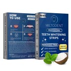 Miltodent Sensitive Teeth Whitening Strips  20pcs  - White Strips For Teeth