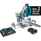 Makita Xsl08pt 18v X2 Lxt  36v  Brushless 12  Sliding Compound Miter Saw