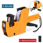 8 Digits Price Pricing Tag Label Gun Labeller With Sticker Labels Refill Ink