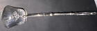 German 800 Silver  Salad  Vegetable Tongs  Antique  Ornate Rose Pattern 