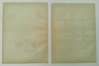 Lot Of 2 Flags Of Maritime 1899 Taber Prang Book Plates Greece