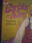 Vtg Original 1970 Whitman Barbie And Ken Paper Dolls  1976 69 Uncut
