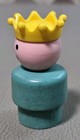 Vintage Fisher Price Little People  993 Castle Boy Prince Wood Figure