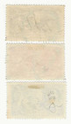 1934 Set Of 3 Used Great Britain Stamps   s 222-224 King George V  Cv  135 00
