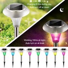 4 24pcs Led Solar Led Light Outdoor Garden Yard Lawn Road Pathway Lamp Ip44