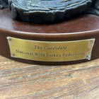 Nwtf     The Candidate     Resin Bronze Color Casting Of 1500  Rare   Hard To Find 
