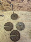Scale Weights From Floor Scale Platform Scale Cast Iron Antique See All Details 