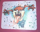 Custom Mouse Pad Personalized Photo Office Desk Mat Taz Looney Tunes Fan Gifts