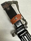 Yugoslavian serbian Bayonet And Scabbard With Leather Frog And Wirst Band 
