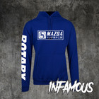 Mazda Rotary Shirt Logo Printed Tee R100 Rx2 Rx3 Rx7 Rx8 Custom Printed Hoodie