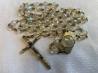 Vtg Rosary Lot Catholic Religious Multicolor Prayer Bead Crucifix Jewelry  read 